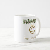 Sobriety Weihnachtsname Tasse (VorderseiteRechts)