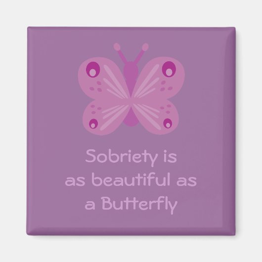 Sobrily-Schmetterling-Magnet Magnet (Vorne)