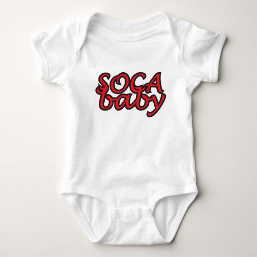 SOCA BABY - STRAMPLER (Vorderseite)