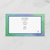 Soca Cools Bubble Wrap Hintergrund I Reseller Visitenkarte (Rückseite)