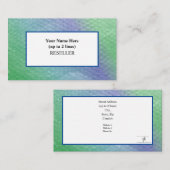 Soca Cools Bubble Wrap Hintergrund I Reseller Visitenkarte (Vorne/Hinten)