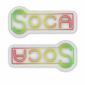 Soca decal aufkleber (Vorderseite)