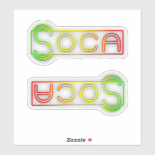 Soca decal aufkleber