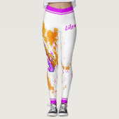 Soca Mommy / Wie ein Boss Leggings (Vorderseite)