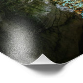 Soca Schlucht in Slowenien Fotodruck (Ecke)