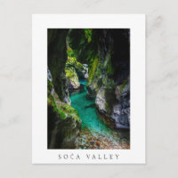 Soca Schlucht in Slowenien