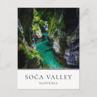 Soca Schlucht in Slowenien