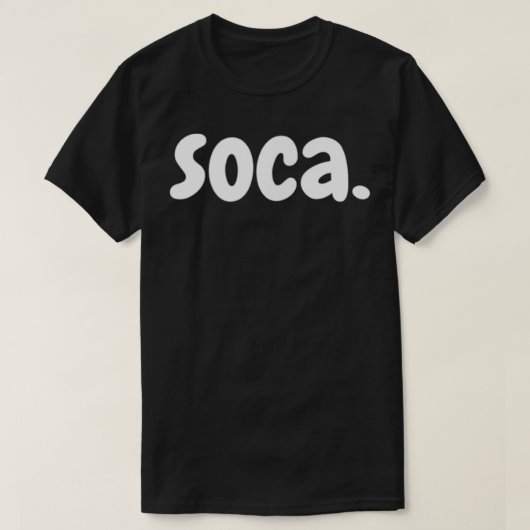 SOCA Trinidad and Tobago Funny Slang Pride Flag Pr T-Shirt (Design vorne)