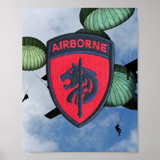 SOCAFRICA Special Ops Africa Patch drucken Poster (Vorne)