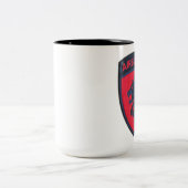 SOCAFRICA spezielle Ops Afrika Veteranentierärzte Zweifarbige Tasse (Mittel)