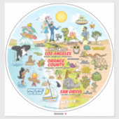 SoCal Aufkleber (Blatt)