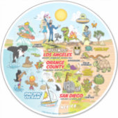 SoCal Aufkleber (Vorderseite)