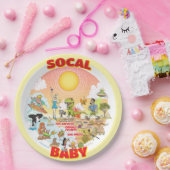 SoCal Baby Plate Pappteller (Party)