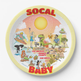 SoCal Baby Plate Pappteller