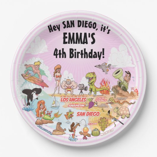 SoCal Birthday Paper Teller (Vorderseite)