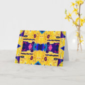 SoCal Dream Grußkarte Karte (Gelbe Blume)