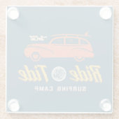 Socal Fahrt für die Gezeiten Glasuntersetzer (Rückseite)