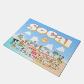 SoCal Fußmatte (Schrägansicht)
