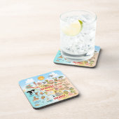 SoCal Getränkeuntersetzer (Rechte Seite)