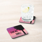 SoCal Girl Getränkeuntersetzer (Rechte Seite)