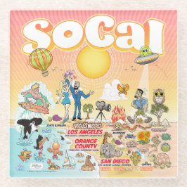 SoCal Glasuntersetzer