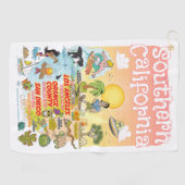 SoCal Golf Handtuch (Horizontal)