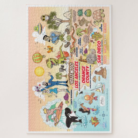 SoCal Jigsaw Puzzle (Vertikal)