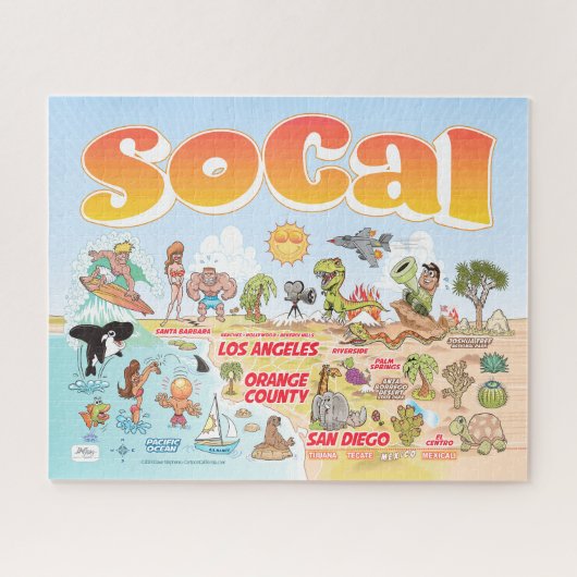 SoCal Jigsaw Puzzle (Horizontal)