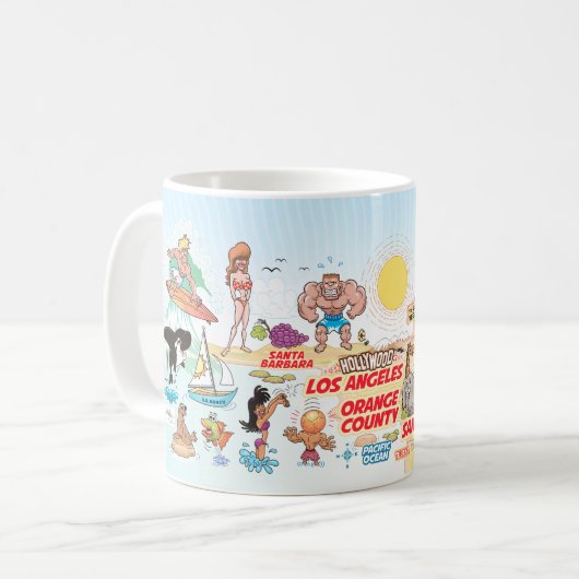 SoCal Kaffeetasse (Vorderseite Links)