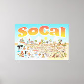 SoCal Leinwanddruck (Vorderseite)