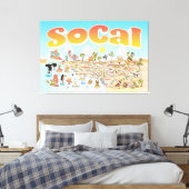 SoCal Leinwanddruck (Insitu (Schlafzimmer))