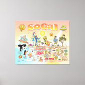 SoCal Leinwanddruck (Vorderseite)