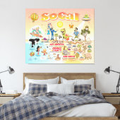 SoCal Leinwanddruck (Insitu (Schlafzimmer))