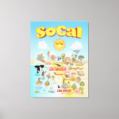 SoCal Leinwanddruck (Vorderseite)