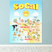 SoCal Leinwanddruck (Insitu (Holzboden))