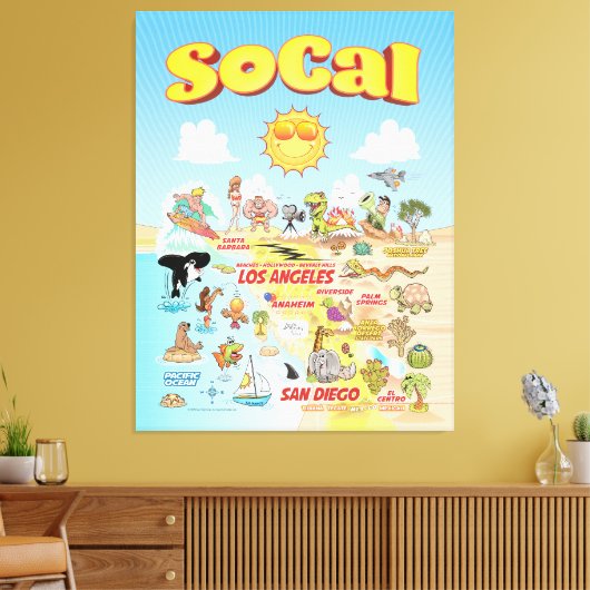 SoCal Leinwanddruck (Insitu (Wohnzimmer))