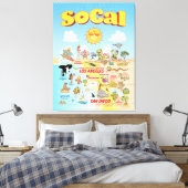 SoCal Leinwanddruck (Insitu (Schlafzimmer))
