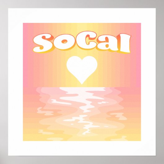 SoCal-Liebe Poster (Vorne)