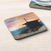 SoCal Lifeguard Stand Getränkeuntersetzer (Linke Seite)