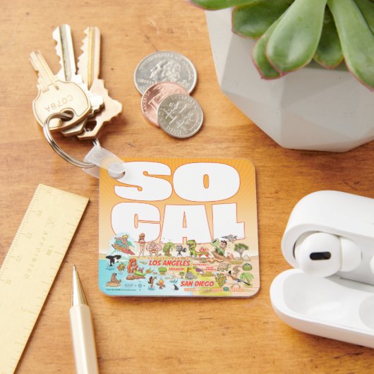 SoCal Metal Schlüsselanhänger (Schreibtisch)