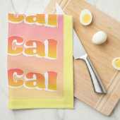 SoCal-Muster Geschirrtuch (Viertel Falte)