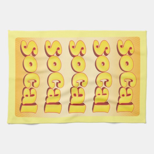 SoCal-Muster Geschirrtuch (Horizontal)