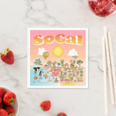 SoCal Napkins Serviette (Beispiel)