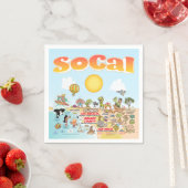 SoCal Napkins Serviette (Beispiel)