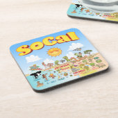 SoCal Niedlich Getränkeuntersetzer (Linke Seite)