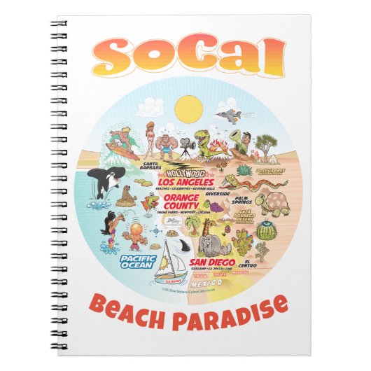 SoCal Notizblock (Vorderseite)