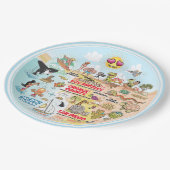 SoCal Pappteller (Schrägansicht)