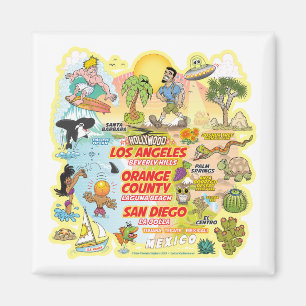 SoCal-Paradies Magnet