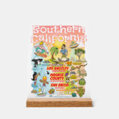SoCal Paradise Acrylschild (Vorderseite)