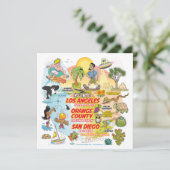 SoCal Paradise Einladung (Stehend Vorderseite)